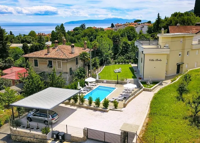Perla With Swimming Pool, - Opatija Lovran